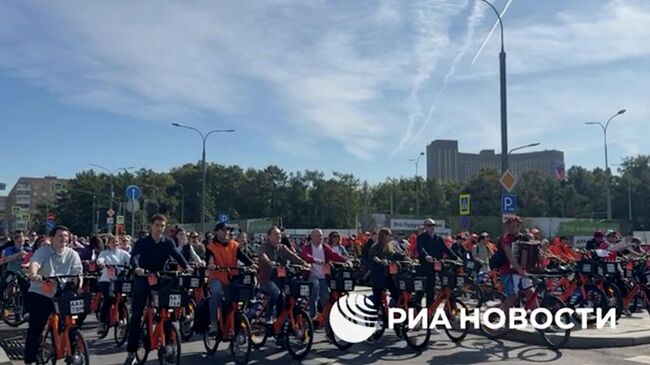 Московский осенний велофестиваль в Москве