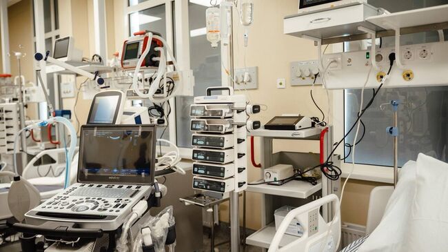 Новый военный госпиталь в Курске