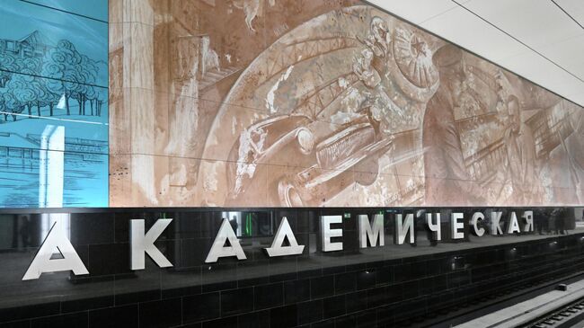 Станция Академическая Троицкой линии московского метро