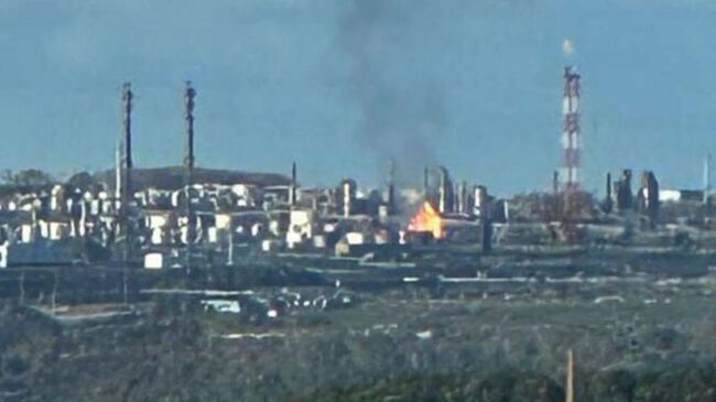 Атака БПЛА на нефтяное предприятие в Башкирии