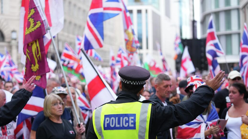 На протестах в Лондоне задержали 25 человек