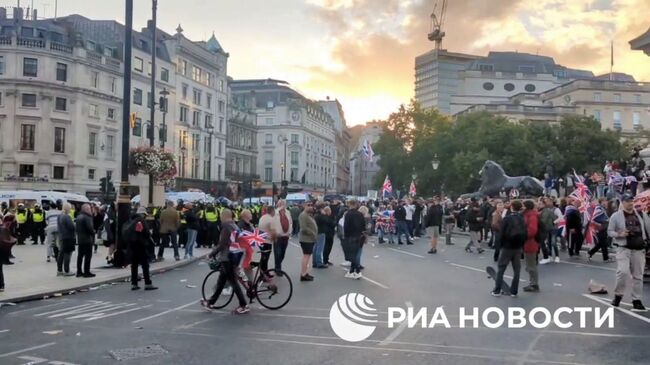 Окончание акции Соединим королевство в Лондоне