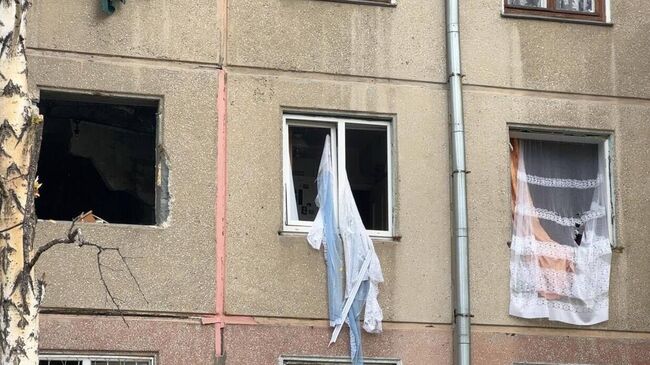 Взрыв газа в жилом доме в Ангарске 