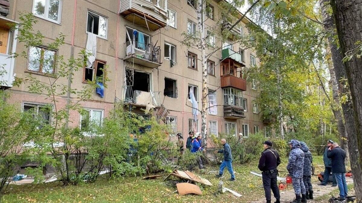 Взрыв газа в жилом доме в Ангарске  - РИА Новости, 1920, 15.09.2025