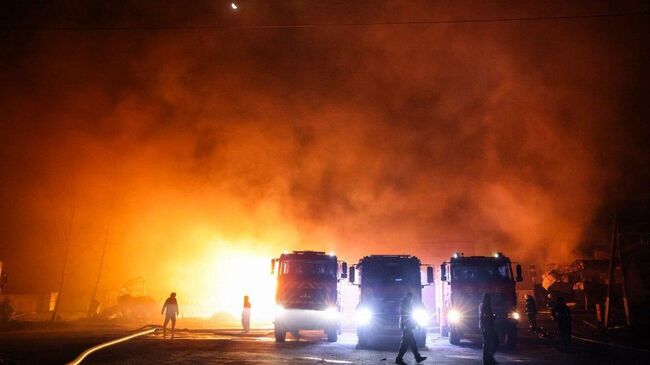 Пожар в Нежинском районе Черниговской области. 14 сентября 2025