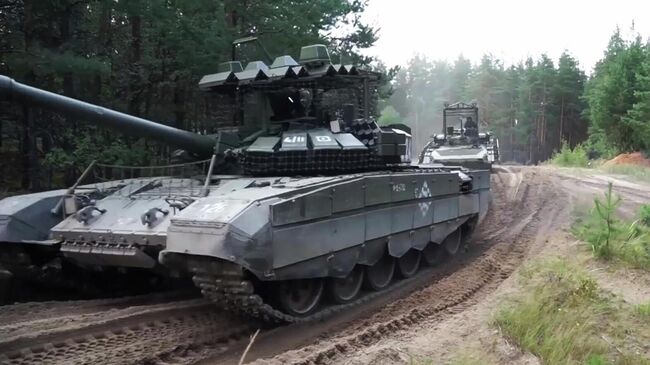 Военная техника во время совместных военных учений России и Белоруссии Запад-2025