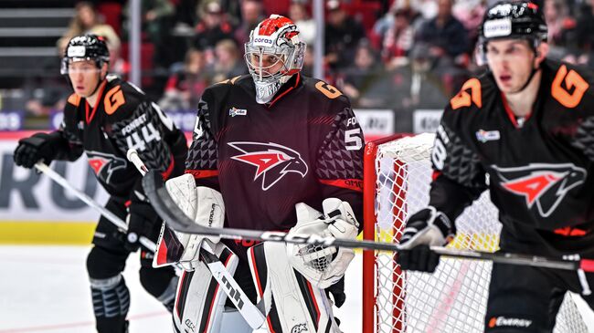 Вратарь Никита Серебряков 