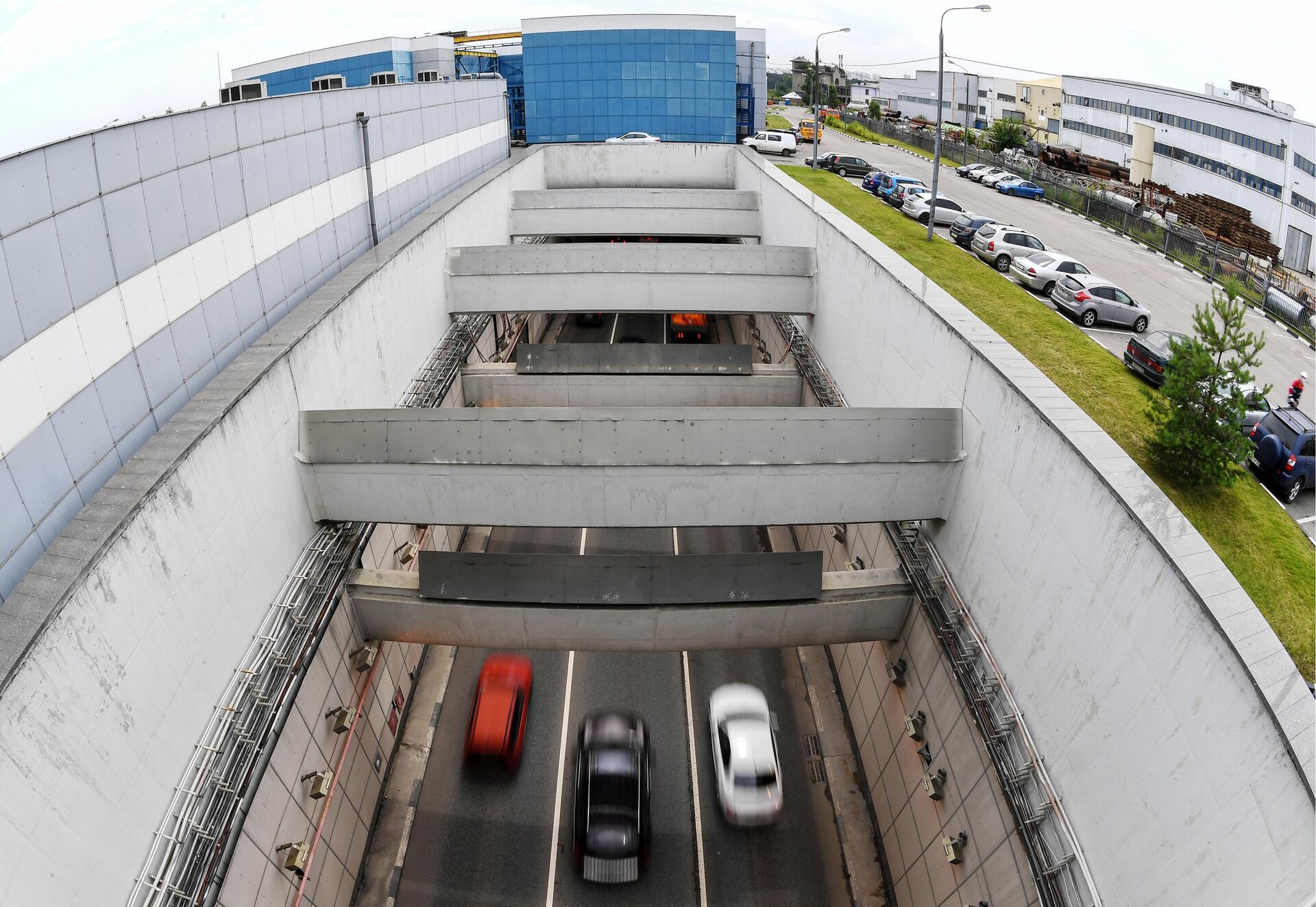 Диспетчерская тоннелей Серебряного бора Диспетчерская тоннелей Серебряного бора - РИА Новости, 1920, 15.09.2025