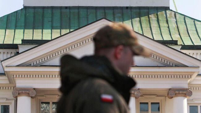 Бельведерский дворец в Варшаве