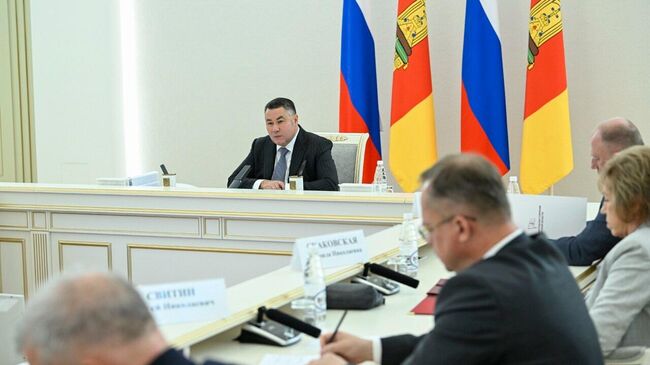 Губернатор Тверской области Игорь Руденя Губернатор Тверской области Игорь Руденя