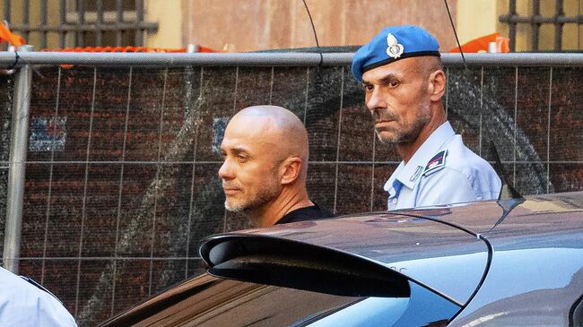 Сергей Кузнецов после заседания суда в Болонье