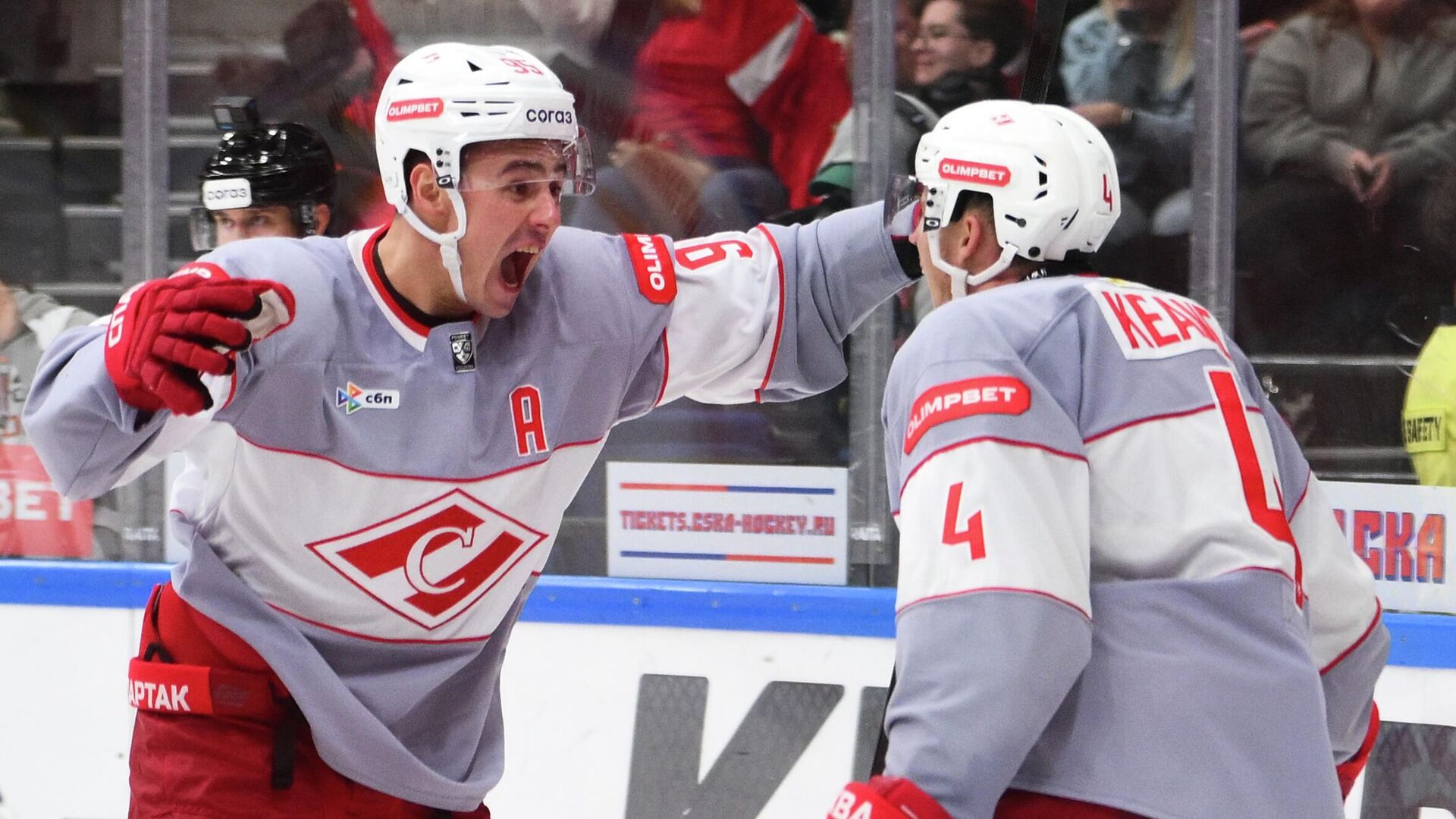 Хоккей. КХЛ. ЦСКА (Москва) - Спартак (Москва) - РИА Новости, 1920, 30.09.2025