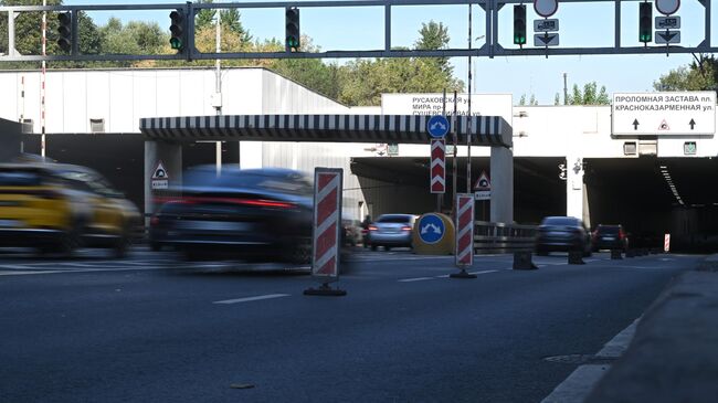 Лефортовский тоннель в Москве
