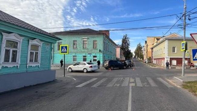 На месте ДТП в Коломне На месте ДТП в Коломне