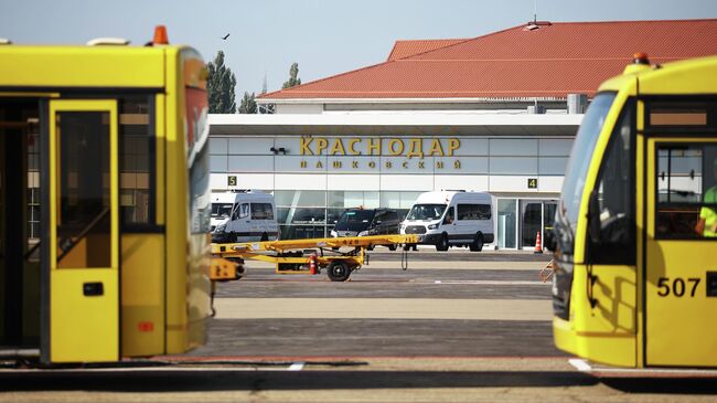 Терминал аэропорта Краснодара