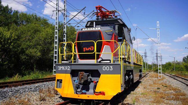 Испытания инновационного электровоза с отечественными комплектующими в Ростовской области