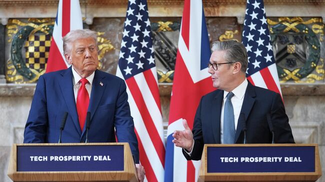 Дональд Трамп и Кир Стармер