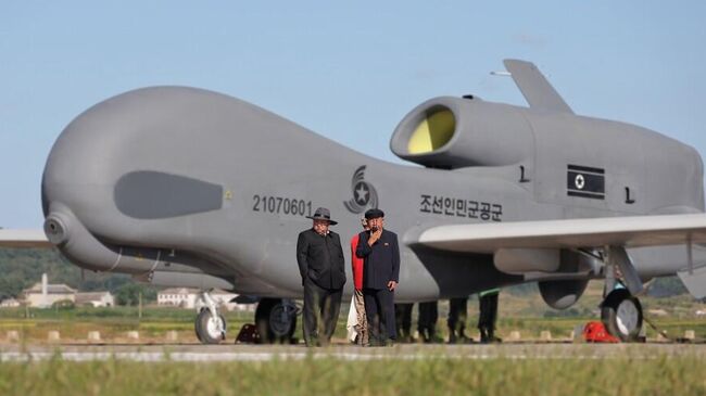 Испытания беспилотных вооружений в КНДР под руководством лидера страны Ким Чен Ына
