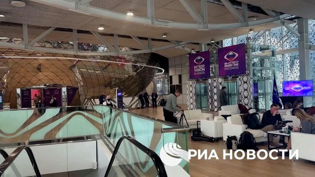 Медиацентр конкурса Интервидение на базе Технопарка в Сколково