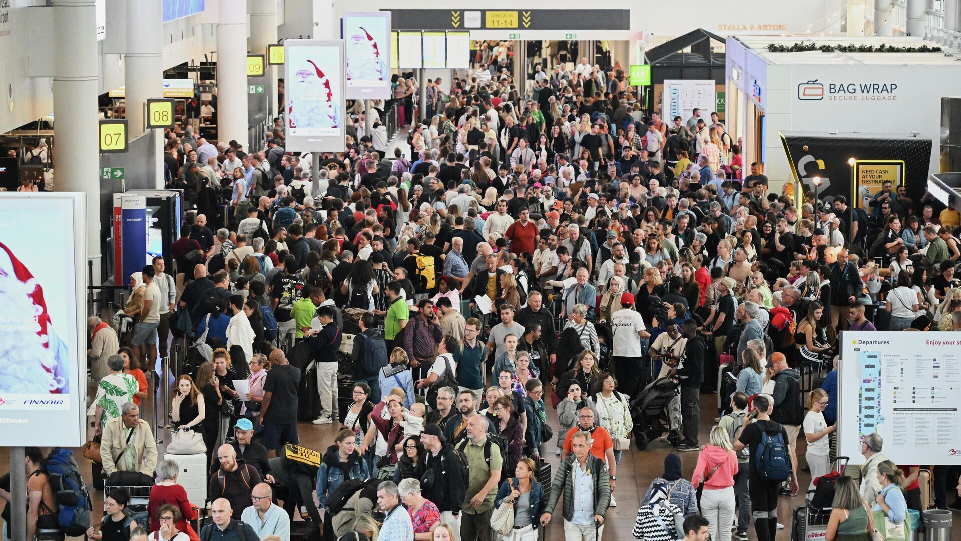 Situasi di bandara adalah kepala di Brussels setelah serangan cyber, yang menyebabkan penundaan penerbangan. 20 September 2025 - RIA Novosti, 1920, 09/20/2025