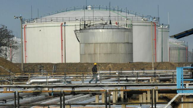 Приемная площадка нефтепровода Дружба 