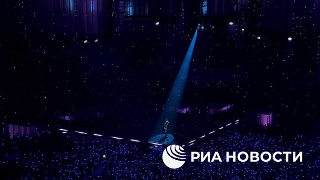 Начало выступления участника из Китая Ван Си в финале конкурса