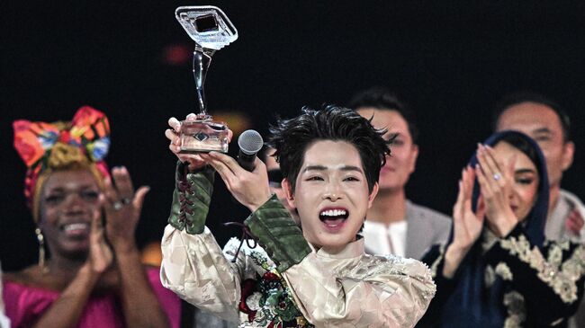 Дык Фук - победитель международного музыкального конкурса Интервидение в Москве
