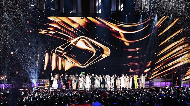 Участники международного музыкального конкурса Интервидение в Москве Участники международного музыкального конкурса Интервидение в Москве