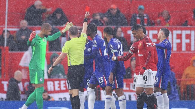 Эпизод матча МЮ против Челси