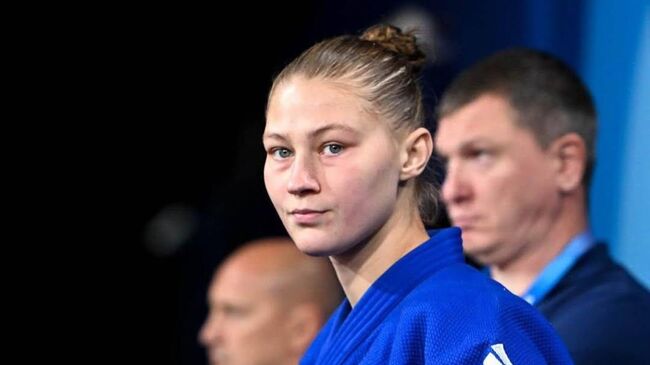 Украинская дзюдоистка Елизавета Литвиненко 