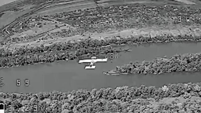 Боец о неудачной попытке украинского дрона перехватить российский ударный беспилотник