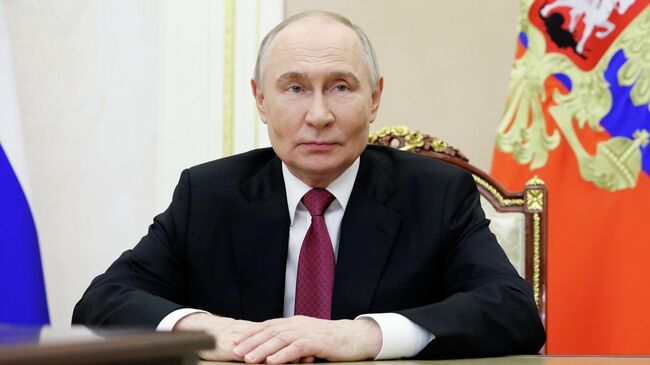 Путин на совещании с постоянными членами Совбеза