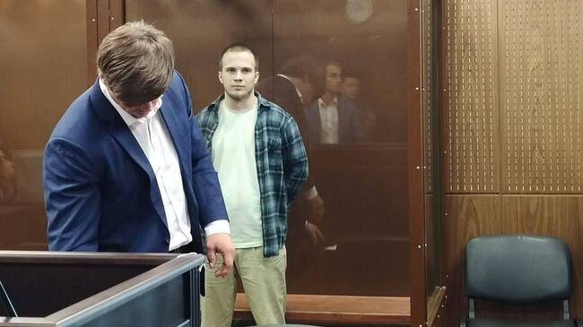 Ростислав Сологаев во время оглашения приговора