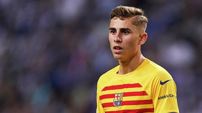 Полузащитник Барселоны Фермин Лопес