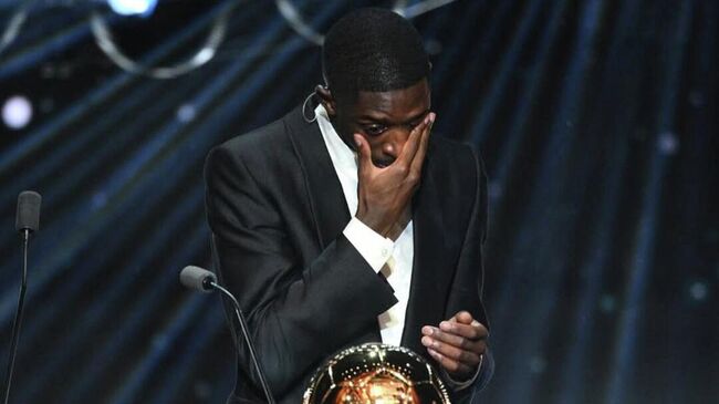 Усман Дембеле с Золотым мячом