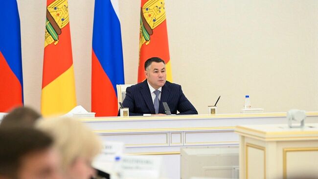 Губернатор Тверской области Игорь Руденя Губернатор Тверской области Игорь Руденя