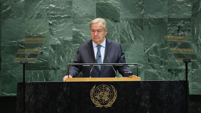 Генеральный секретарь ООН Антониу Гутерреш