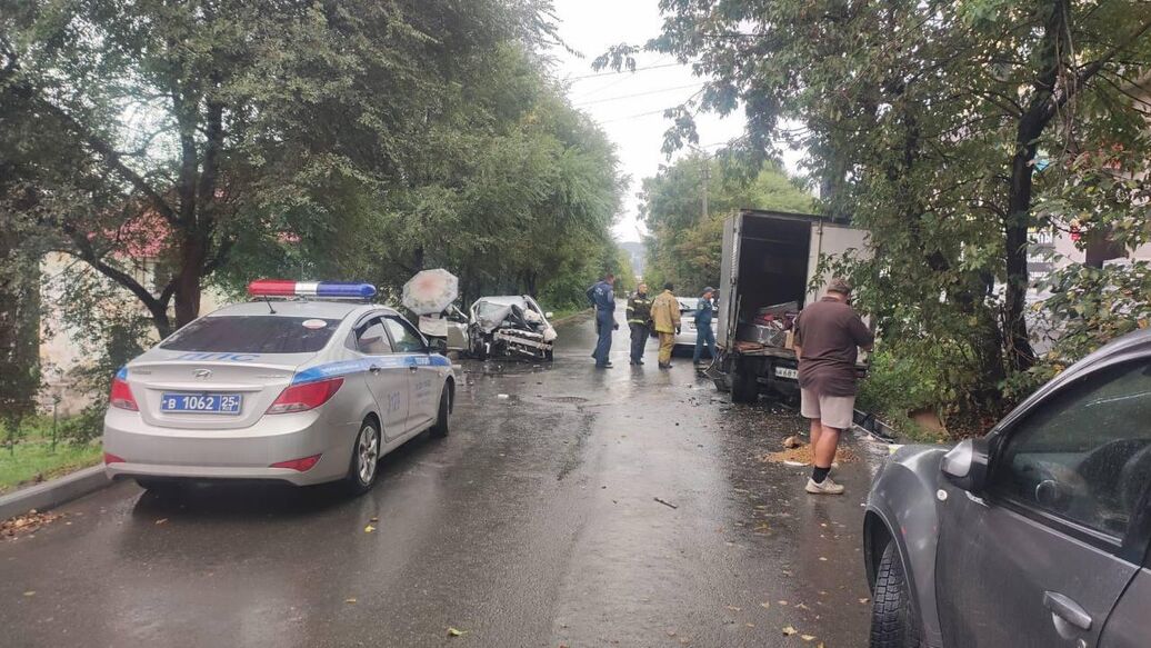 Житель Приморья угнал авто с ребенком в салоне и попал в ДТП