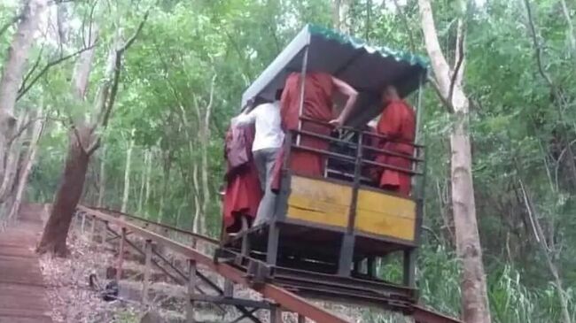 Канатная дорога на Шри-Ланке