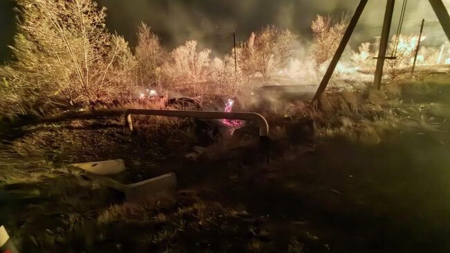 Последствия атаки ВСУ по территории ЛНР