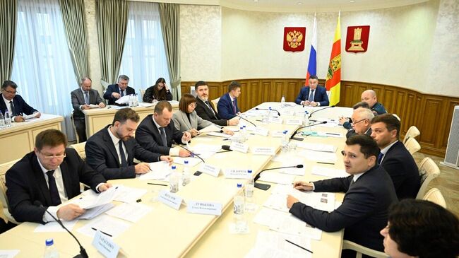 Заседание правительства Тверской области Заседание правительства Тверской области