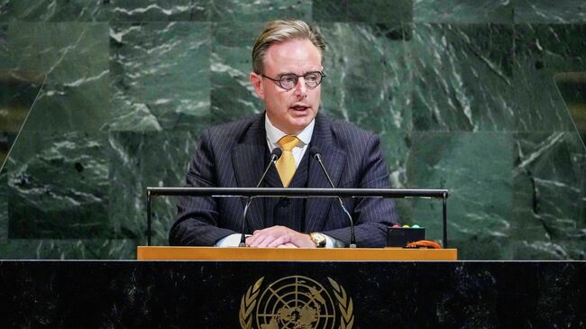 Премьер-министр Бельгии Барт де Вевер  Премьер-министр Бельгии Барт де Вевер