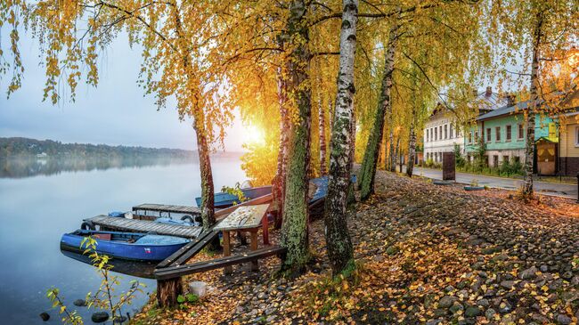 Плёс осенью Плёс осенью