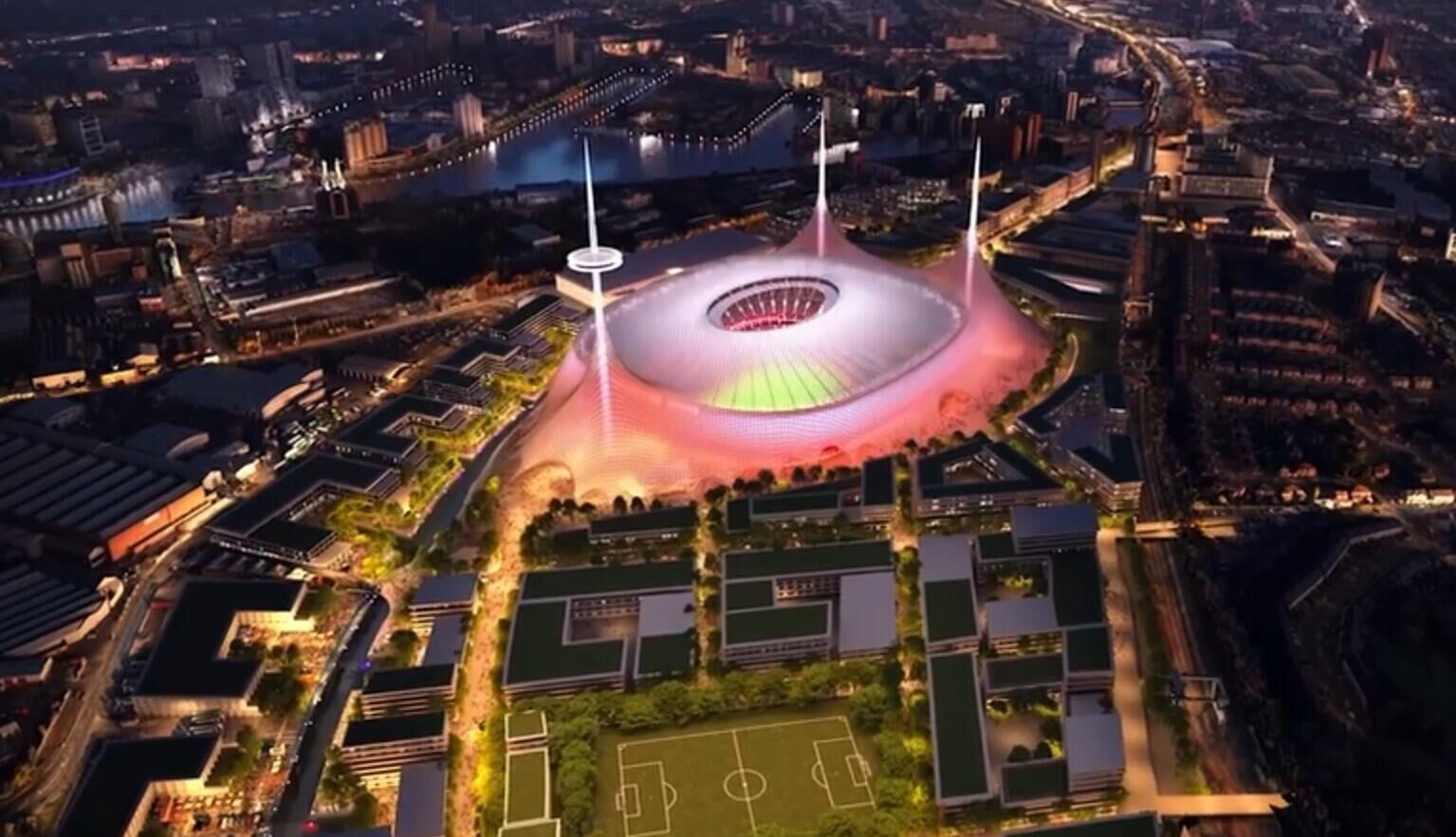 Проект нового стадиона Манчестер Юнайтед - РИА Новости, 1920, 27.09.2025