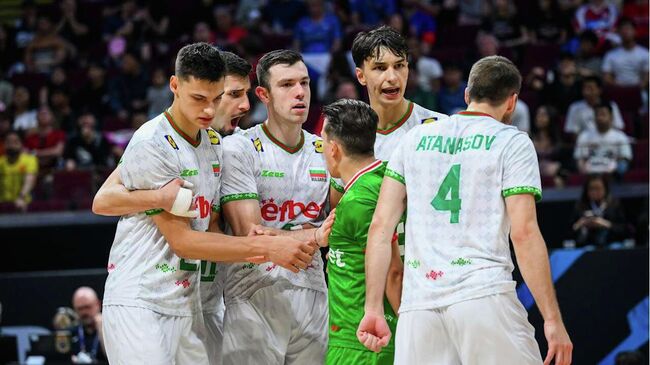 Волейболисты сборной Болгарии