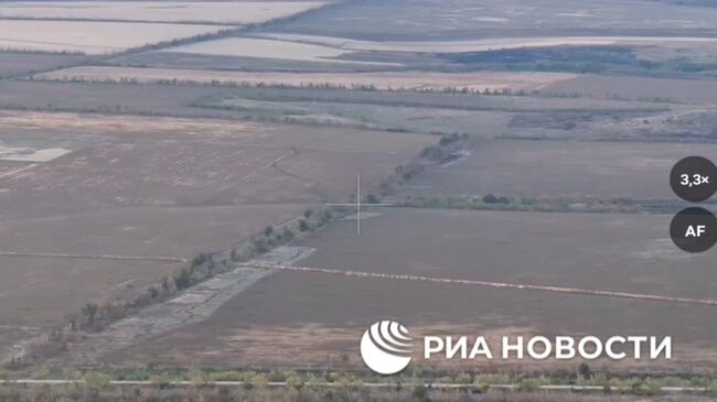 Уничтожение пунктов управления БПЛА ВСУ с помощью ТОС-1А Солнцепек