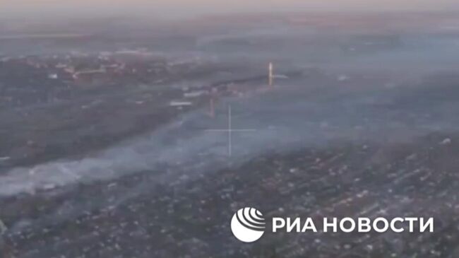 Уничтожение артиллерийской установки ВСУ на Краматорско-Дружковском направлении