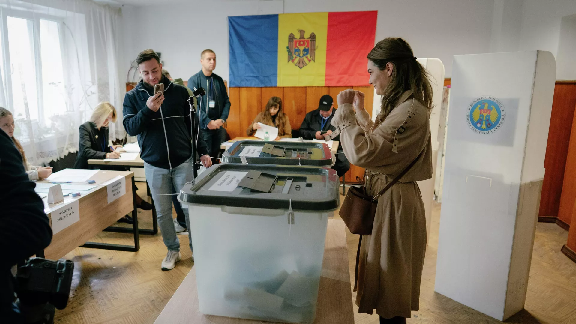 В Гагаузии сообщили о технических проблемах на избирательных участках