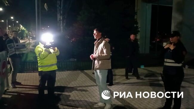 Оппозиция в Кишиневе пикетирует МИД