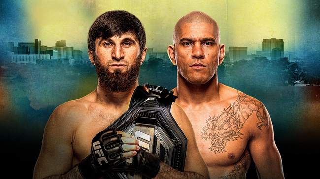 Магомед Анкалаев и Алекс Перейра Магомед Анкалаев и Алекс Перейра